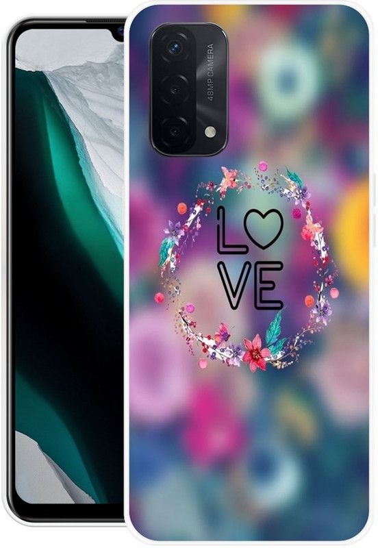 Krtagy Back Cover for Oppo A74 5G  (Multicolor, Dual Protection, Silicon)