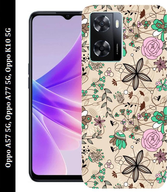 Ghumakkad Back Cover for OPPO A77 5G, OPPO A57 5G, OPPO K10 5G  (Multicolor, Grip Case, Silicon, Pack of: 1)