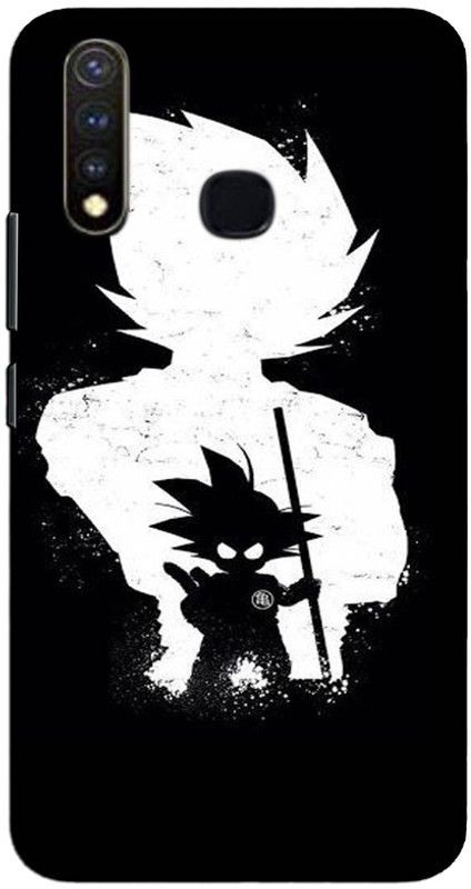 CROKIAN Back Cover for Vivo Y19 Goku animetion Back Cover  (Multicolor, Hard Case, Pack of: 1)