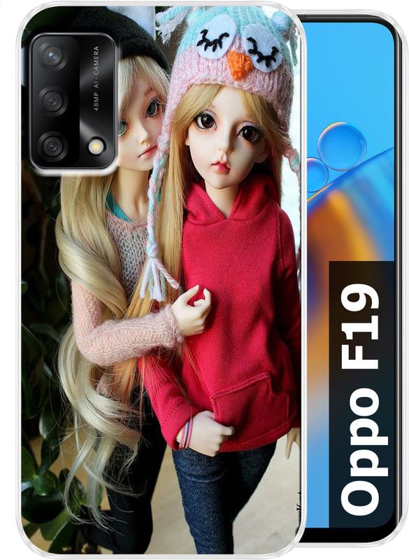 vipax Back Cover for Oppo F19  (Multicolor, Silicon, Pack of: 1)