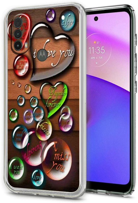 mobom Back Cover for Motorola Moto E40  (Multicolor, Dual Protection, Silicon)