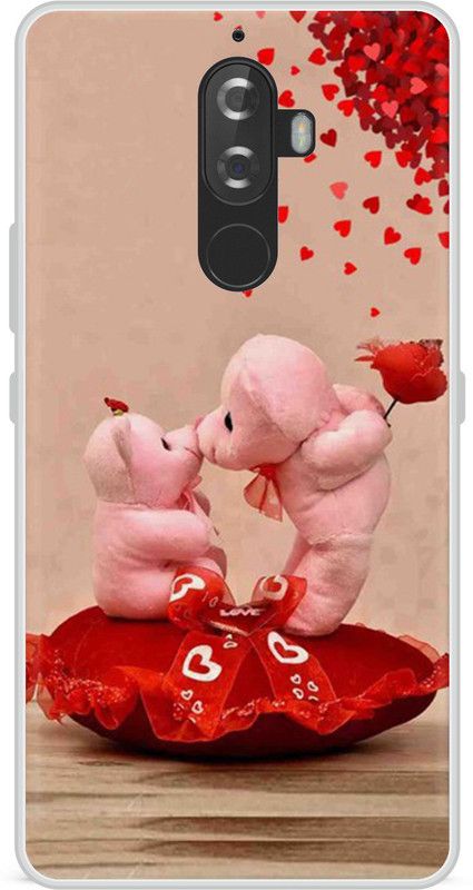 LoveCase Back Cover for Lenovo K8 Plus  (Multicolor, Dual Protection, Silicon, Pack of: 1)