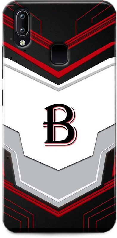 Afterglow Back Cover for Vivo V9 Pro B, B LETTER, B NAME, B ALPHABET, ALPHABET  (Multicolor, Shock Proof, Pack of: 1)