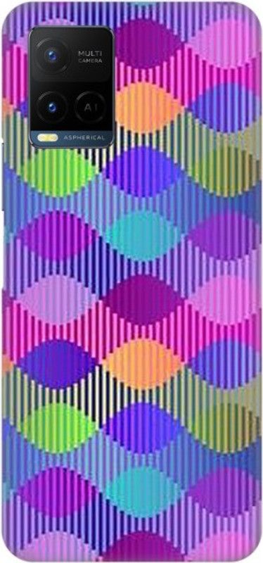 COBIERTAS Back Cover for Vivo T1X  (Multicolor)