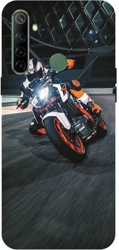 URCHIN Back Cover for Realme5 KTM, KTM Bike, Superbike, Bike Lover, Duke, KTM RC200  (Multicolor, Shock Proof, Pack of: 1)