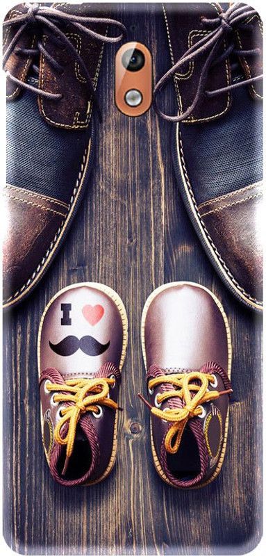 PNBEE Back Cover for Nokia 3.1, TA-1049, TA-1057, TA-1063- Shoes Print Mobile Case Cover  (Multicolor, Hard Case, Pack of: 1)