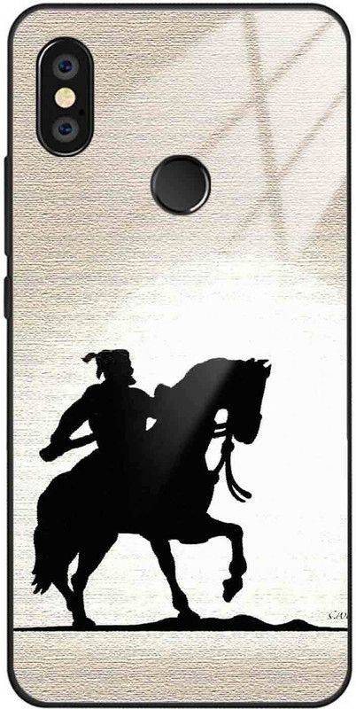 NDCOM Back Cover for Mi Redmi Note 5 Pro  (White, Black, Grip Case, Pack of: 1)