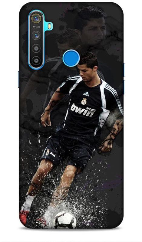 Keviv Back Cover for Realme 5  (Black, 3D Case, Pack of: 1)