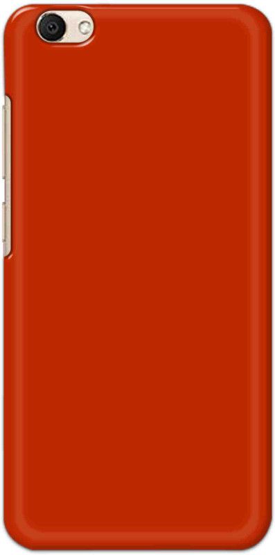 NDCOM Back Cover for Vivo Y67 Solid Red Printed  (Multicolor, Hard Case, Pack of: 1)