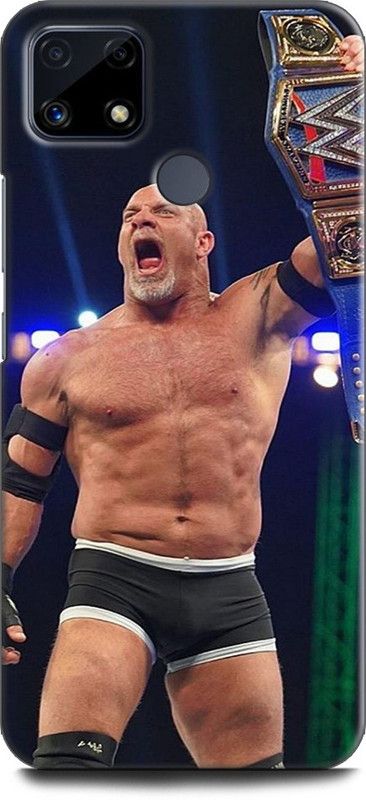 INDICRAFT Back Cover for Realme C12, RMX2189 BILL GOLDBERG, WRESTLER, BODYBUILDER, MOTIVATION, WORKOUT, SPORTS  (Multicolor, Shock Proof)