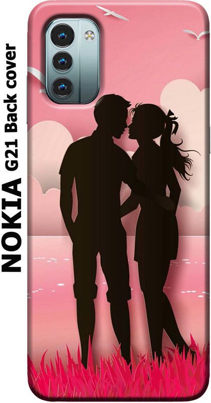Starbun Back Cover for Nokia G21 Back cover  (Multicolor, Dual Protection, Silicon)