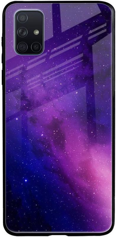 QRIOH Back Cover for Samsung Galaxy A51  (Multicolor, Grip Case, Silicon, Pack of: 1)