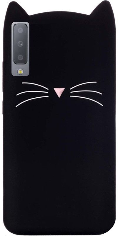 Unirock Back Cover for Samsung Galaxy A7 (Blue, 6GB RAM and 128GB Storage) with Offer  (Black, Dual Protection, Pack of: 1)