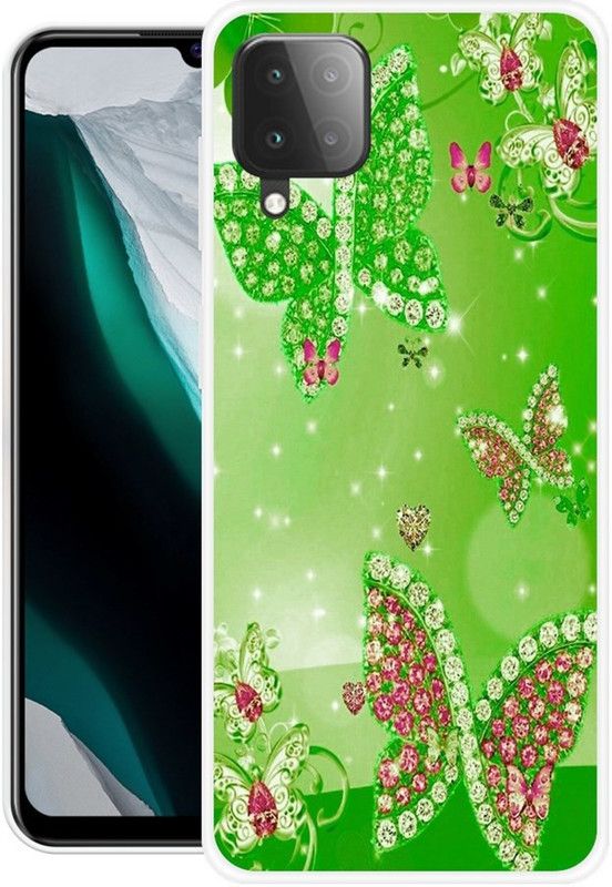 NEVYZAP Back Cover for Samsung Galaxy M42, Samsung Galaxy M42 5G  (Green, Grip Case, Silicon, Pack of: 1)