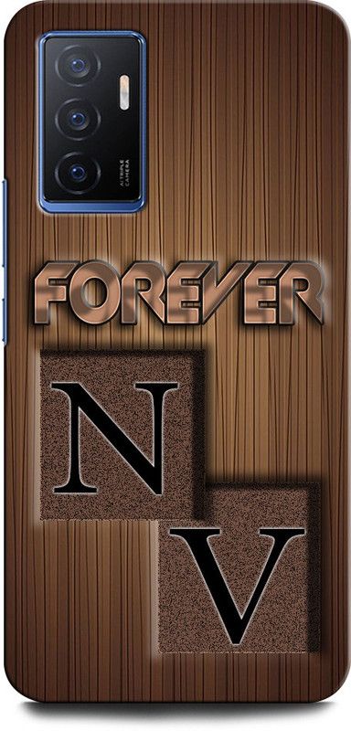 INTELLIZE Back Cover for VIVO V23e 5G NV, N LOVE V, V LOVE N, N LETTER, V LETTER, NV NAME  (Multicolor, Hard Case, Pack of: 1)