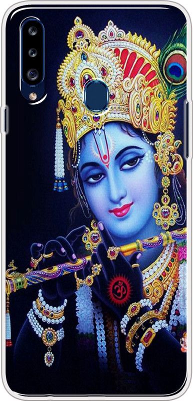 Hansviprint Back Cover for Samsung Galaxy A20s  (Black, Grip Case, Silicon, Pack of: 1)