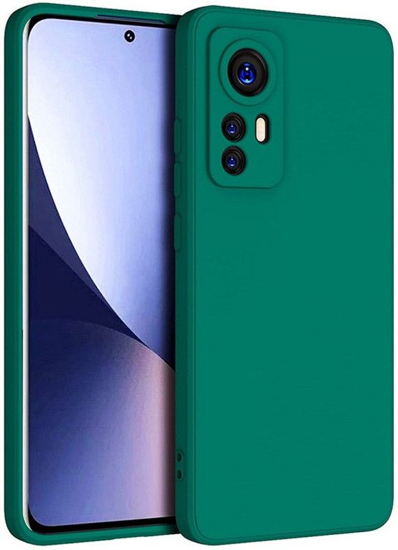 Mascot Max Back Cover for Mi 12 Pro, Xiami 12 Pro  (Black, Silicon, Pack of: 1)