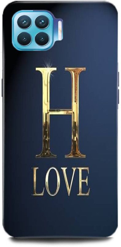 MP ARIES MOBILE COVER Back Cover for OPPO F17 Pro, CPH2119, H LETTER H ALPHABET H LOVE H NAME  (Multicolor, Hard Case, Pack of: 1)