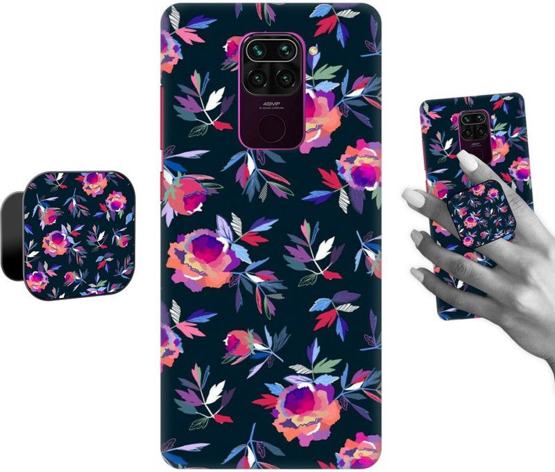 COBIERTAS Back Cover for Mi Redmi Note 9  (Multicolor, Pack of: 2)