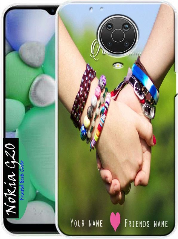Amstyle Back Cover for Nokia G20, Nokia G20 Back Cover  (Multicolor, Dual Protection, Silicon, Pack of: 1)
