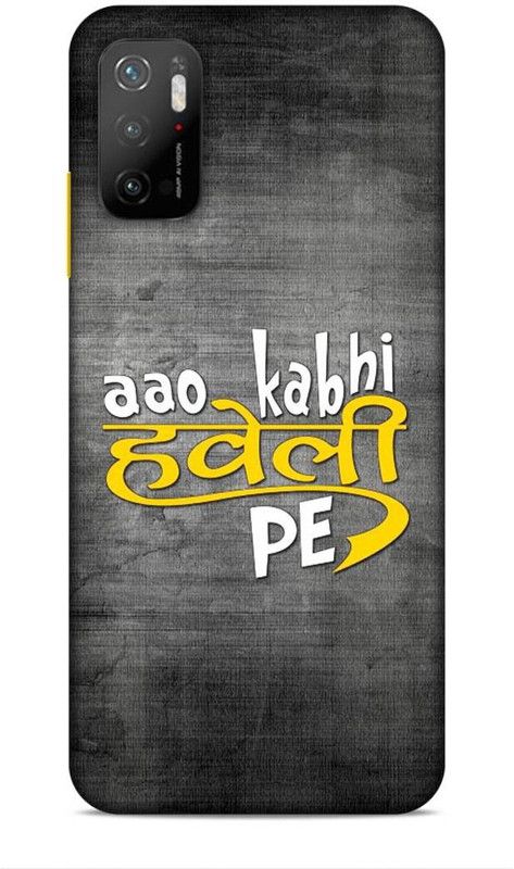 Keviv Back Cover for Poco M3 Pro 5G  (Grey, 3D Case, Pack of: 1)