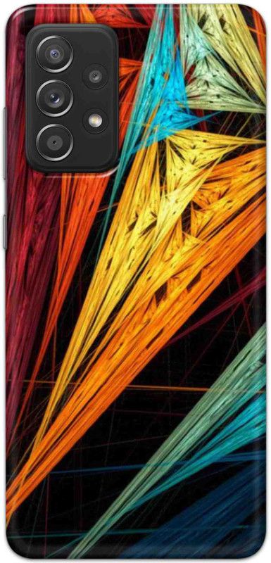 NDCOM Back Cover for Samsung Galaxy A52 5G Colorful Print Printed  (Multicolor, Hard Case, Pack of: 1)