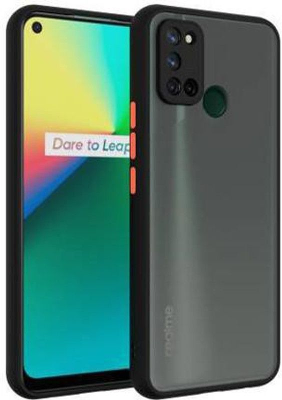 Yuphoria Back Cover for Realme 7i  (Black, Shock Proof, Pack of: 1)
