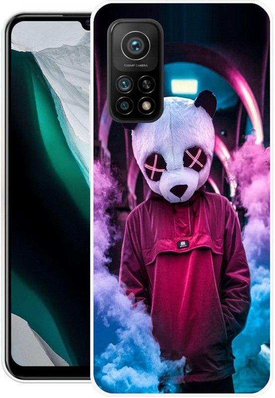 Chahar Back Cover for Mi 10T Pro  (Multicolor, Grip Case, Silicon, Pack of: 1)