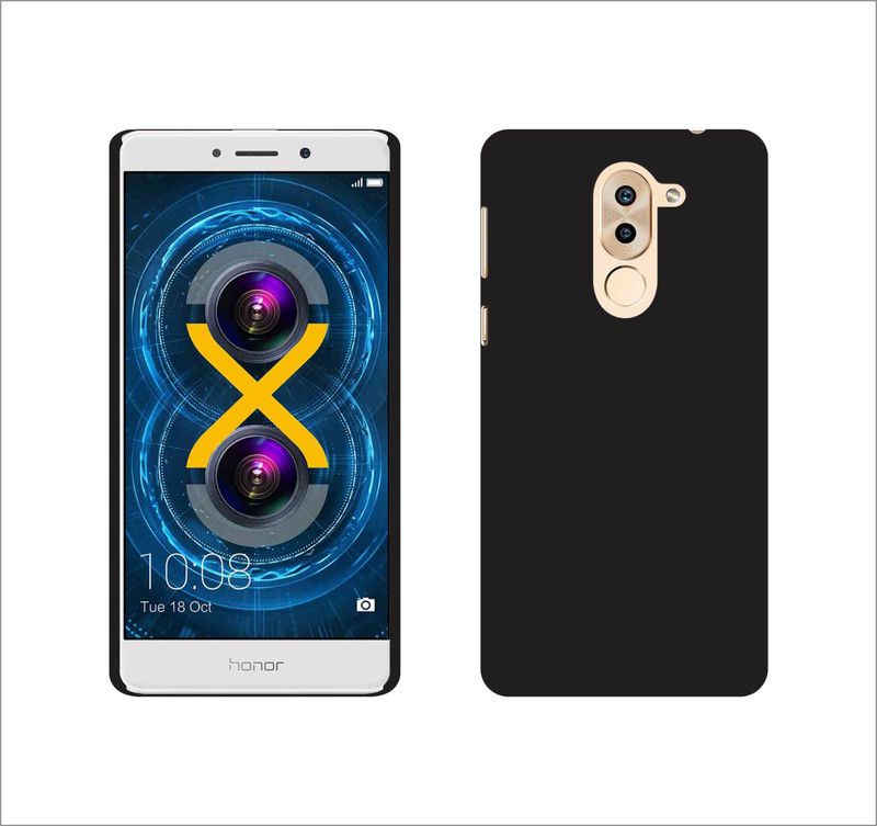 Case Designer Back Cover for Honor 6X  (Black, Hard Case, Pack of: 1)
