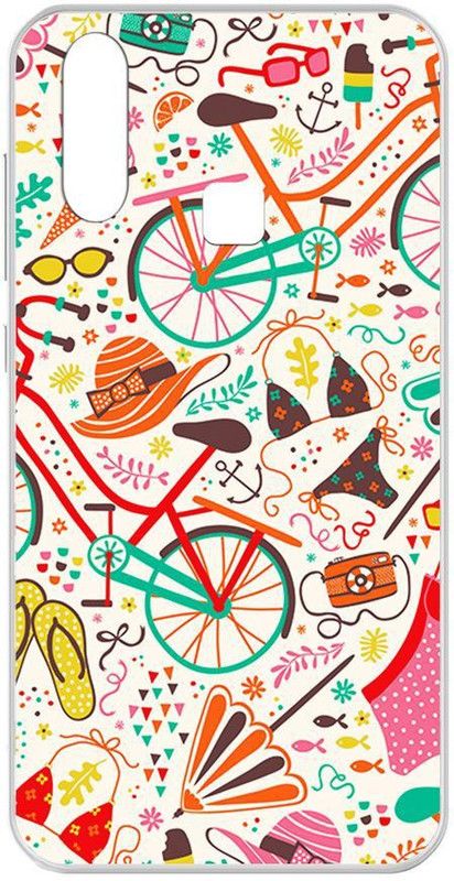 Casemaker Back Cover for Vivo Y15  (Multicolor, Grip Case, Silicon)