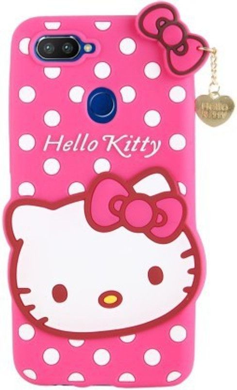 MIOW I CELL Back Cover for Oppo A5s  (Pink, Silicon)