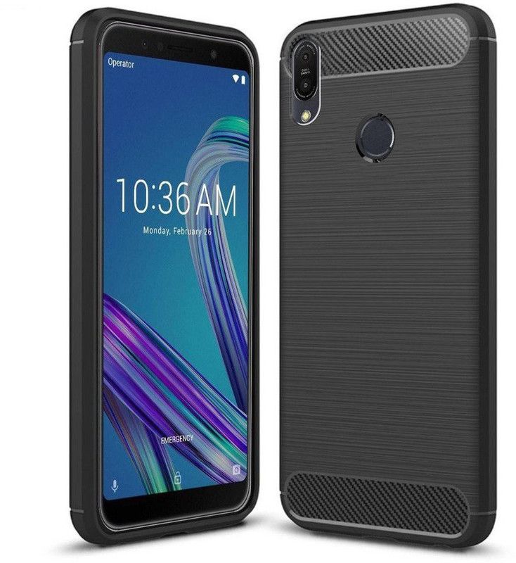 Spectacular ace Back Cover for Asus Zenfone Max Pro M1  (Black, Dual Protection, Silicon, Pack of: 1)