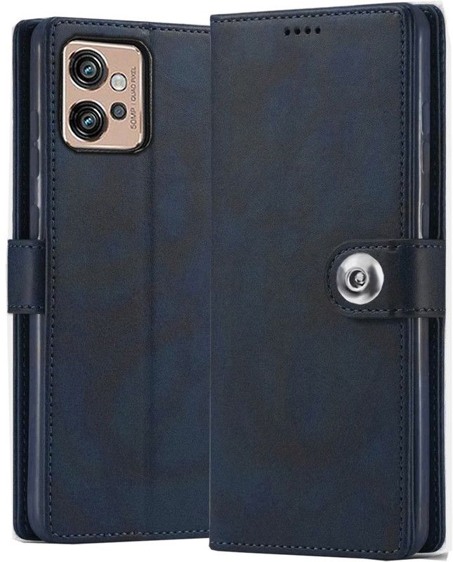 SHINESTAR. Back Cover for Motorola G32, Moto G32  (Blue)