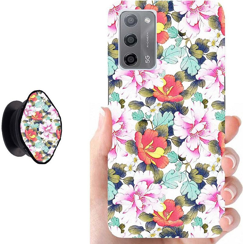 KIZIN Back Cover for Oppo A16  (Multicolor, Cases with Holder)