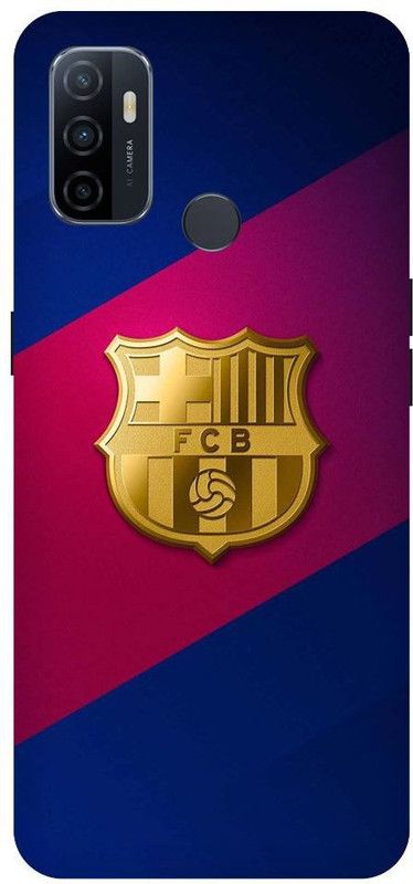 URCHIN Back Cover for Oppo A33 FCB, Barcelona, Football club, Messi, Sports, Football  (Multicolor, Shock Proof, Pack of: 1)