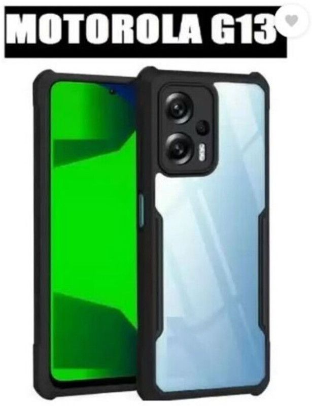 ALONZO Front & Back Case for MOTOROLA G13, (IP)  (Blue, Grip Case, Pack of: 1)