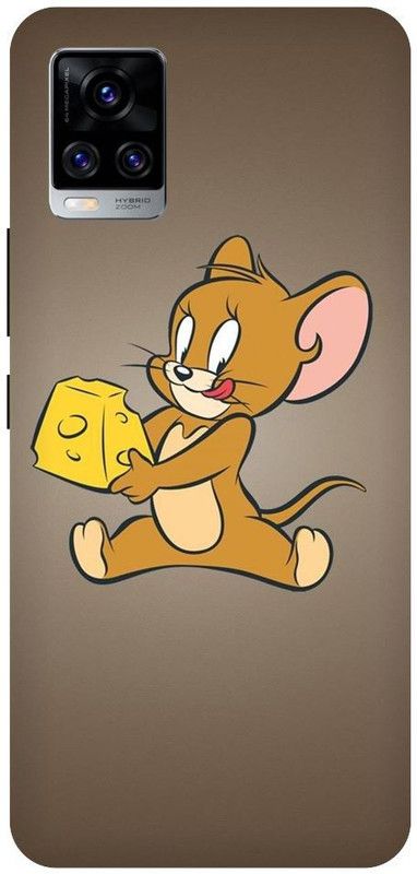 URCHIN Back Cover for Vivo V20 Tom and Jerry, Cartoon Network, Cartoon, Jerry, Cute  (Multicolor, Shock Proof, Pack of: 1)