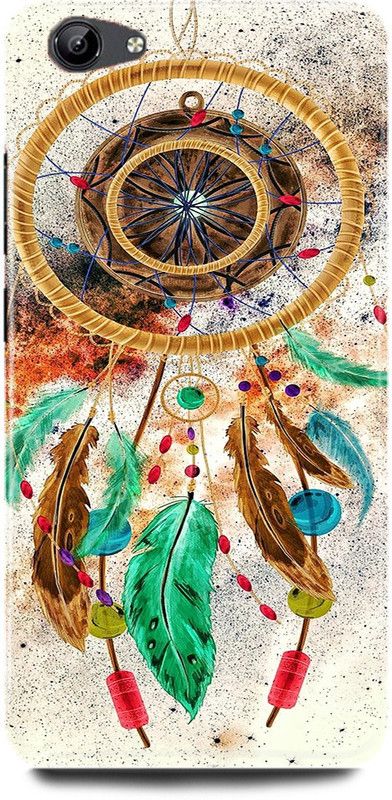 DIKRO Back Cover for vivo Y69, 1714, DREAM, CATCHER, LOVE  (Multicolor, Hard Case)