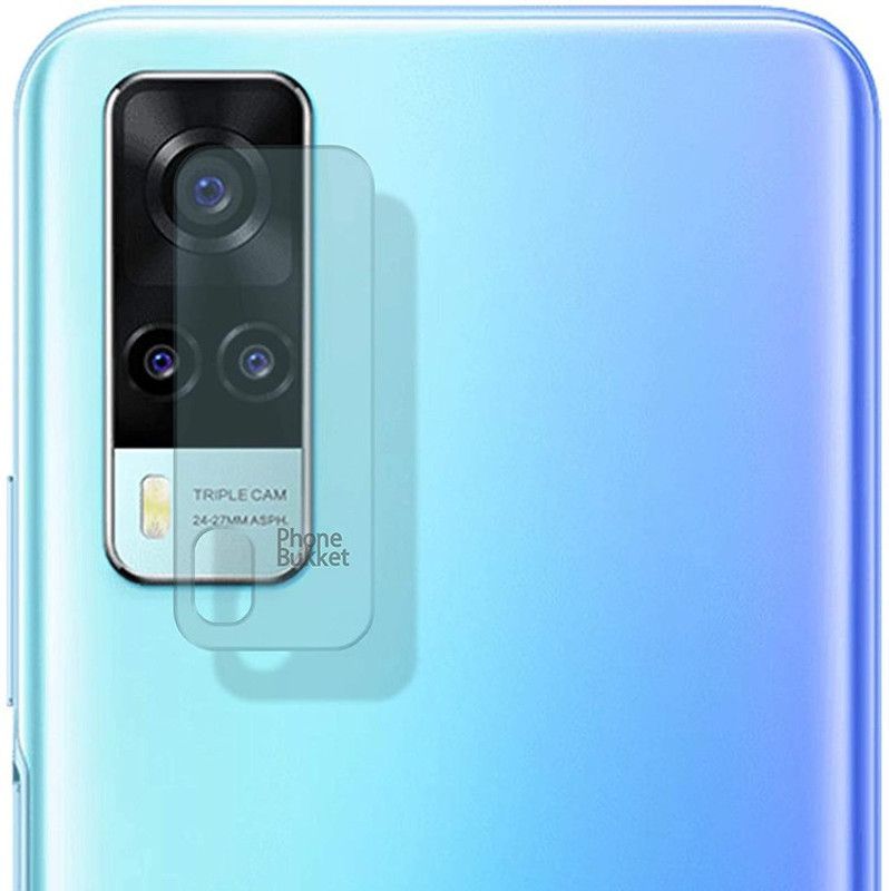 Transparent Back Camera Lens Glass Protector for Fii Vivo y31  (Pack of: 2)