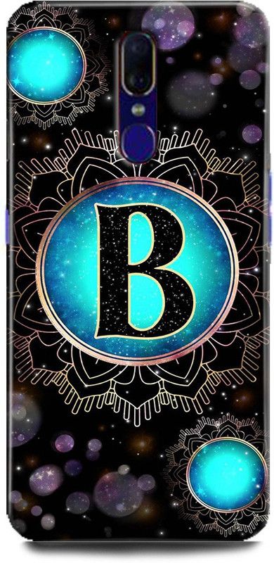FIKORA Back Cover for OPPO F11/CPH1911 B NAME PRINTED  (Multicolor, Hard Case, Pack of: 1)