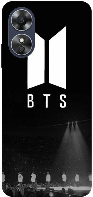 Dimora Back Cover for OPPO A17, BTS ARMY LOVE SINGERS KOREAN  (Black, Hard Case, Pack of: 1)