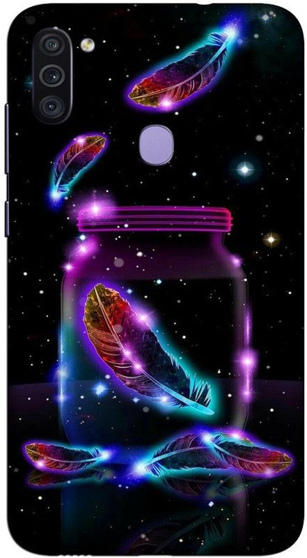 CROKIAN Back Cover for Samsung Galaxy M11 designer mug Back Cover  (Multicolor, Hard Case, Pack of: 1)
