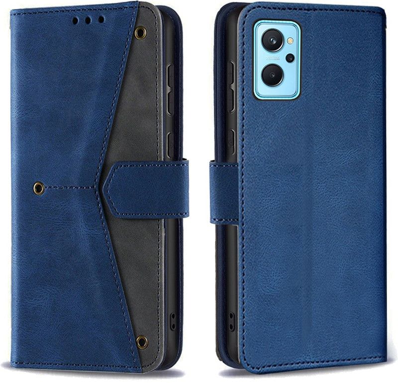 Autofocus Flip Cover for Realme 9i  (Multicolor, Cases with Holder)