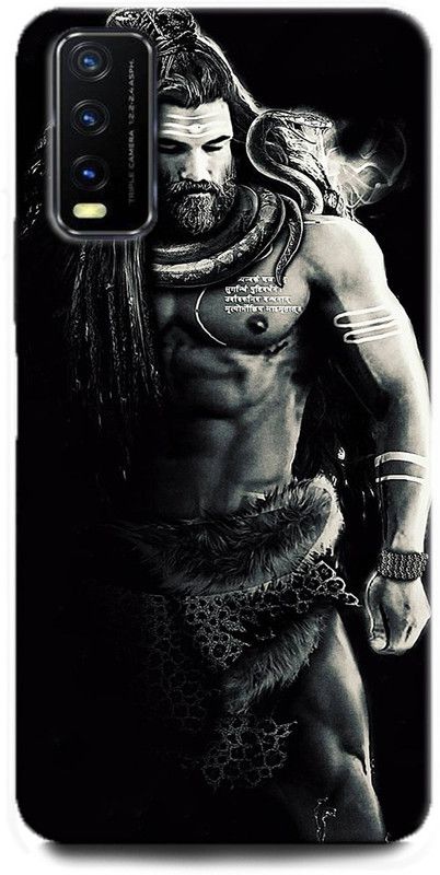 Afterglow Back Cover for Vivo Y12s SHIV, SHIV TRISHUL, LORD SHIV, MAHAKAAL, SHANKAR JI, GOD, SPRITTUAL  (Multicolor, Shock Proof, Pack of: 1)