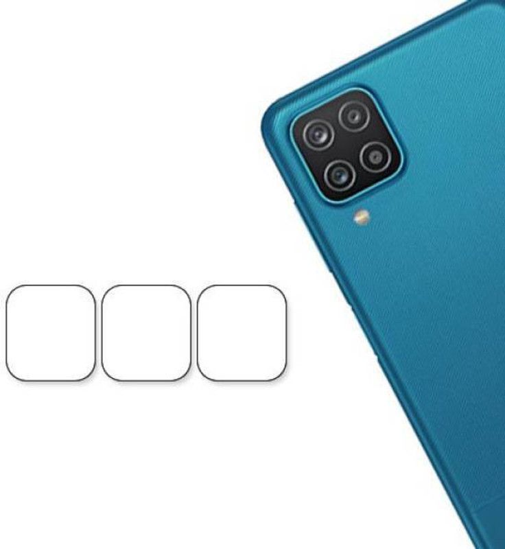 BE FOUND IN HUB Back Camera Lens Glass Protector for SAMSUNG GALAXY A12  (Pack of: 3)