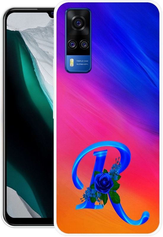 RUNVO Back Cover for Vivo Y53s NFC  (Multicolor, Grip Case, Silicon, Pack of: 1)