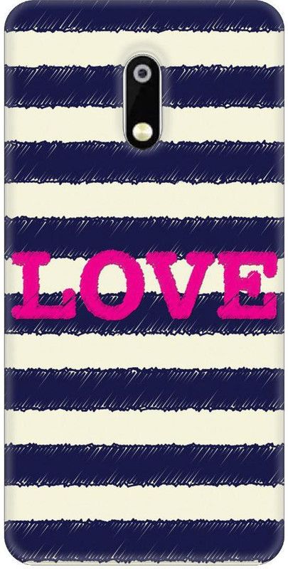 Smutty Back Cover for Nokia 6, TA-1021, TA-1033, TA-1000, TA-1003, TA-1025, TA-1039 - Love Print  (Multicolor, Hard Case, Pack of: 1)