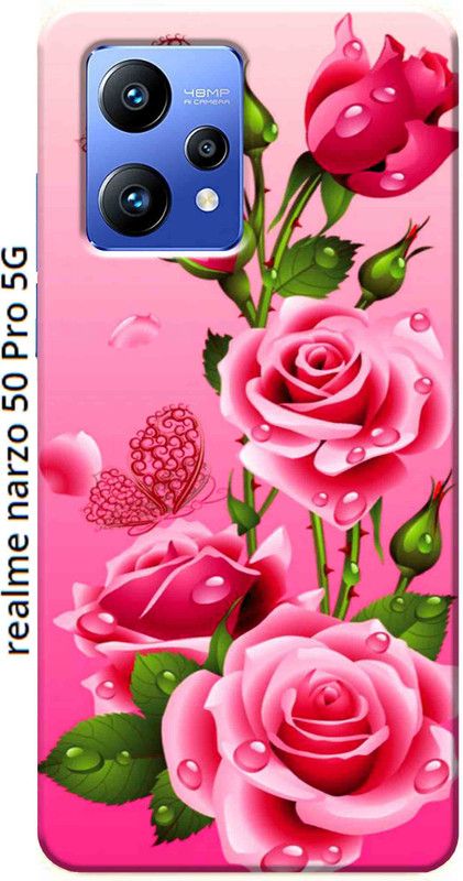 stroxy Back Cover for Realme Narzo 50 Pro 5G, Narzo 50 Pro 2530  (Multicolor, Shock Proof, Silicon, Pack of: 1)