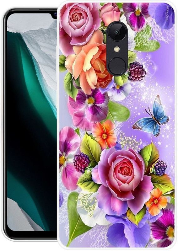 FITESTAR Back Cover for Mi Redmi 5  (Multicolor, Grip Case, Silicon)