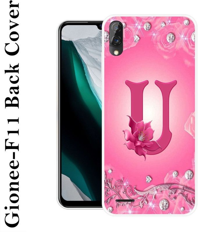 Sswastik Back Cover for Gionee F11  (Pink, Silicon)